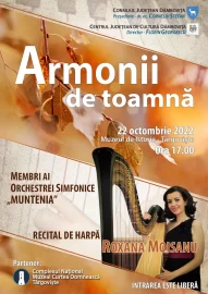 Recital de harpă Roxana Moișanu - Muzeul de Istorie din Târgoviște
